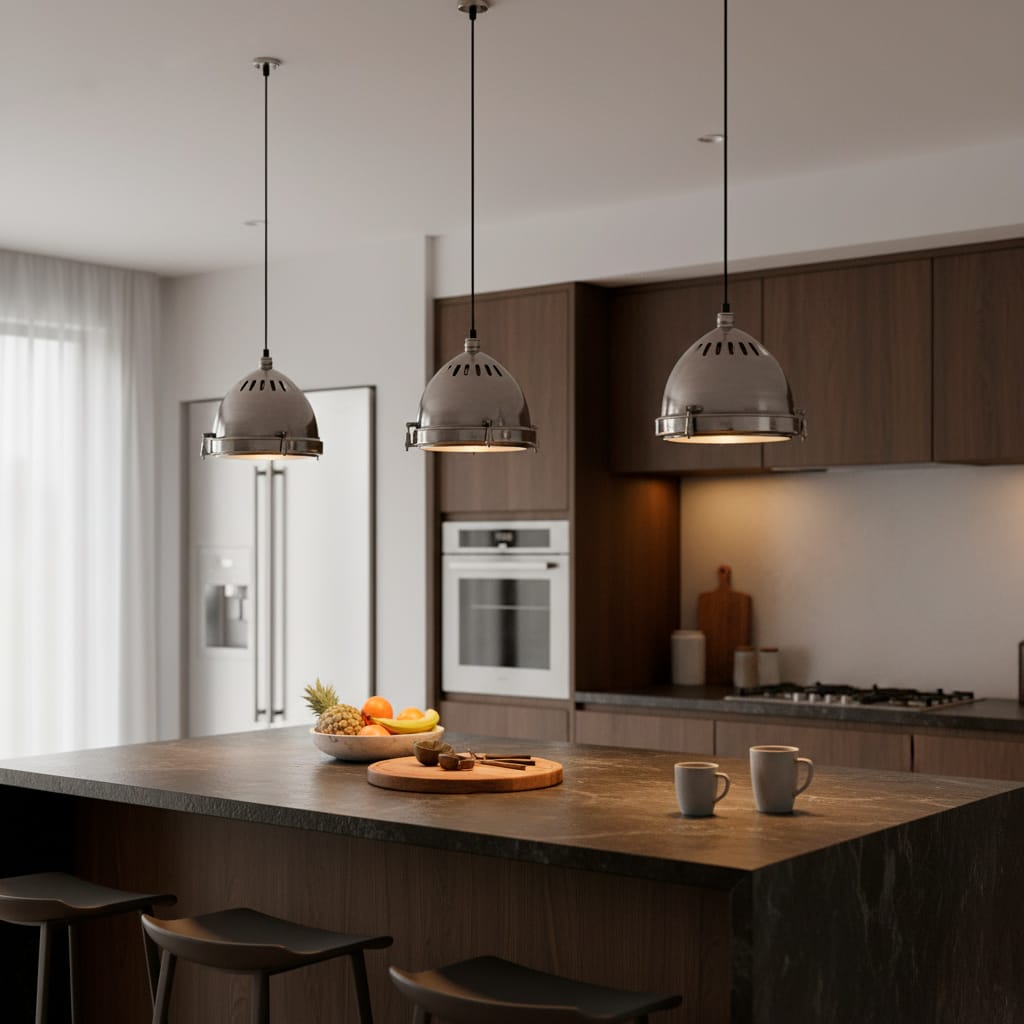 Colgante faro liso mediano