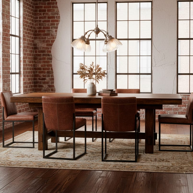 Lámpara de techo 4 brazos